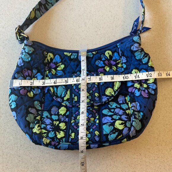 Vera Bradley Weekender & Crossbody Bag Set -- Indigo Pop Pattern - Picture 10 of 16